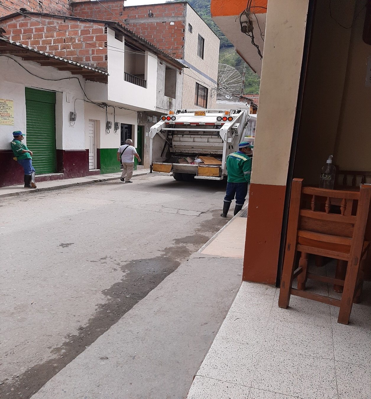 Programa de recolección de material reciclable todos los miércoles en San Andrés de Cuerquia.