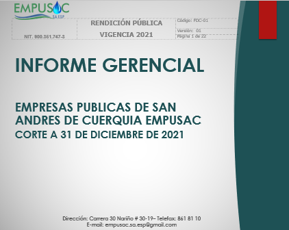 RENDICION DE CUENTAS 2021